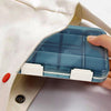DOITOOL Portable Pill Organizer Case Weekly Medicine Storage Box Small Travel Pill Container with Lid Blue Compact Mobile Medication Holder for Daily Use