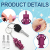 Tondiamo Ampoule Opener Keychain Bulk, Bottle Breaker Nurse Week Nursing Student Graduation Gifts for Nurses Doctor Medical CNA Accessories, Syringe-shaped Vial Breaker Tool for Clinicals