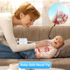 Nasal Aspirator for Baby, Baby Nose Sucker, Booger Sucker with Hand Pump, Baby Nasal Aspirator with Replaceable Silicone Tips, Anti-Backflow Design & Cleaning Brush (Translucent, Plus)