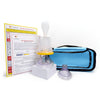 LifeVac Blue Travel Kit 2 Pack - Portable Suction Rescue Device, First Aid Kit for Kids and Adults, Portable Airway Suction Device for Children and Adults