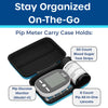 Pip Glucose Monitor Kit with 150 Test Strips and 160 Lancets - Complete Blood Sugar Testing Kit for Diabetes Care at Home | Includes Glucometer, Lancing Device, Travel Case & Diabetic Test Strips