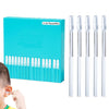 Earwax Removal Stick - Canal Cleaner, Piece Resin Tip Pack for Personal Hygiene, Washable Sticky Probe with Tapered Head, Audiology Tool, Reusable Picker for Bathrooms, Vanity and Toilets