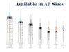 U-100 Disposable Syringe with Needle 1ml / cc (U100 units) 29G x 5/16-inch (8mm), Individually Sealed, Hygienic and Blister Wrapped - U100 29G 8mm (0.3 inch) - (Pack of 30)
