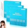 Sticky Ear Cleaning Stick,Reusable Sticky Ear Cleaner Picks,Sticky Ear Swabs,Adhesive Soft Head Swabs, Gentle Soft Ear Care Cleaning Sticks with Dust Cover for All Ages(2 Box)