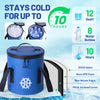GALINAND Ice Machine for Knee After Surgery 2.0, Portable Cold Therapy Machine for Knee Replacement, Ice Therapy for Post Surgery, Cryotherapy System, Ice Compression Pack Wrap for Injuries Recovery