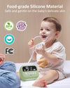 HEYVALUE Nasal Aspirator for Baby, Hospital Grade Nose Sucker with 9 Levels Suction, Night Light and Nursery Rhyme Soothing, Electric Nose Suction for Baby with Food-Grade Silicone Tips Purple