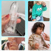 Nasal Aspirator for Baby, Baby Nose Sucker, Booger Sucker with Hand Pump, Baby Nasal Aspirator with Replaceable Silicone Tips, Anti-Backflow Design & Cleaning Brush (Translucent, Plus)