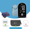 Dr. Aid Upper Arm Blood Pressure Monitor – Large LED Display, 2-User 180-Reading Memory, WHO Color Bar, Irregular Heartbeat & Movement Detection, One-Touch Operation, 22-42 cm Cuff – PG-800B19L