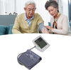 Home BP Monitor Machine with Large 4.2 Inch LCD Display 120 Readings Memory for 2 Users Adjustable XL Cuff Pulse Rate Tracking One Button Operation