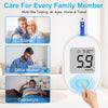 Blood Glucose Monitor Kit, Blood Sugar Testing kit with 50 Blood Sugar Test Strips, 50 Painless 33G Lancets, 1 Blood Glucose Meter, 1 Lancing Device, Medical Accuracy, 5-Second Results, No Coding & Auto Eject, Glucometer Kit for Diabetes Testing for Home/