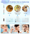 Smart Visual Ear Wax Removal Kit with Camera and Light,Professional Home Use HD Camera Ear Wax Removal，Vari Replacement Tips, Portable Ear Cleaning for iPhone, iPad, Android Phones (White)