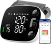 Blood Pressure Monitor Automatic Upper Arm BP Machine for Home Use with Bluetooth App Sync 2x120 Memory Accurate Reading, Large LED Backlit Display Adjustable Cuff 8.7"-16.5" with Storage Bag