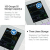 CONTEC Fully Automatic Blood Pressure Monitor Upper Arm Cuff 3 Mode 3 Cuffs Electronic Sphygmomanometer 300 Sets Memory
