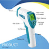 Elate Forehead Thermometer | Digital Infrared No-Touch Thermometer for Adults, Kids, and Infants | with Fever Alarm | Home Medical Grade for Nurse Accessories | Newborn Essentials