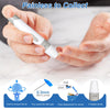 Glucose Monitor Kit, High Accuracy Blood Sugar Testing Kit with 100 Glucometer Strips & 100 Lancets, Larger-Screen Glucose Monitor with Lancing Devices, No Coding, Portable for Home or Travel
