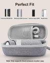 Hard Carrying Case for Withings BPM Connect Blood Pressure Monitor, Travel Storage Case for Withings Digital Blood Pressure Cuff Machine, BP Monitor Hard Shell, Gray Case Only