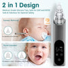 Ear Vacuum Wax Removal Tool, 6 Levels Electric Strong Suction Ear Vacuum Wax Remover, USB Charge Ear Cleaner Ear Wax Vacuum, Ear Wax Suction Remover Device for Adults and Kids (Grey)
