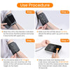 Blood Pressure Monitor for Home Use - Upper Arm Blood Pressure Machine with Adult BP Cuff, Dual-User 240 Sets Memory, XL Backlight LED Display