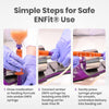 Amber ENFit Syringe - 0.5ml LDT