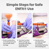 Amber ENFit Syringe - 0.5ml LDT