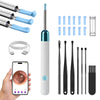 Ear Wax Removal Tool with Camera, 1080P HD Ear Cleaner with 6 LED Lights & 6 Ear Picks, Earwax Remover Kit Compatible with iOS & Android for Adults & Kids