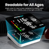 Digital Blood Pressure Monitor with 2 Large Arm Cuffs (22–42 cm) | Accurate & Easy-to-Use, USB Type-C Rechargeable, Automatic Upper Arm BP Machine for Home Use