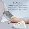 yuwell Blood Pressure Monitor Upper Arm Monitors for Home Use, BP Machine with 2x140 Reading Memory Adjustable Arm Cuff 8.7"-17.7" Large Backlit Display with Voice Guidance and Dual Display