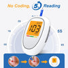 Blood Glucose Monitor, Glucometer Kit with 50 Strips and150 Lancets