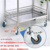 Movable Hand Trucks Trolley Cart Dental Lab Cart,2/3 Layers Stainless Steel Instrument Trolley,Assemble The Surgical Hand Trucks,Equipment Portable Serving Trolley On Whe,