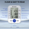 Blood Pressure Monitor, Upper Arm Blood Pressure Monitors for Home Use, Automatic Digital BP Machine, Adjustable Blood Pressure Cuff, High BP Monitor for 2 Users, Large LCD Display, Storage Bag