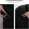 Queen Funny Bee Pill Organizer Travel Pill Box Metal Medicine Pill Case Pill Container for Pocket Purse