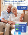 Blood Glucose Monitor, Glucometer Kit with 50 Strips and150 Lancets