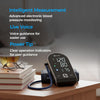 Dr. Aid Upper Arm Blood Pressure Monitor – Large LED Display, 2-User 180-Reading Memory, WHO Color Bar, Irregular Heartbeat & Movement Detection, One-Touch Operation, 22-42 cm Cuff – PG-800B19L