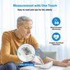 AILE Blood Pressure Monitor, Blood Pressure Machine Upper Arm Large Cuff(8.7"-16.5"), High Automatic Blood Pressure Monitors Cuff for Home Use, Manual Arm Bp Monitor, 2 * 99 Memory (White)