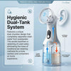 Clear Ease Ear Cleaner, Clearease Ear Wax Removal, Safe Ear Cleaning Device with 4 Pressure Modes & LED Display, USB Rechargeable Water Flushing System for Ear Wax Removal at Home