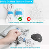 Belifu Dual Channel TENS EMS Unit 24 Modes Muscle Stimulator for Pain Relief Therapy, Electronic Pulse Massager Muscle Massager with 10 Pads, Dust-Proof Drawstring Storage Bag, Fastening Cable Ties