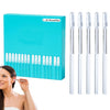 Earwax Removal Stick - Canal Cleaner, Piece Resin Tip Pack for Personal Hygiene, Washable Sticky Probe with Tapered Head, Audiology Tool, Reusable Picker for Bathrooms, Vanity and Toilets