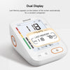 yuwell Blood Pressure Monitor Upper Arm Monitors for Home Use, BP Machine with 2x140 Reading Memory Adjustable Arm Cuff 8.7"-17.7" Large Backlit Display with Voice Guidance and Dual Display