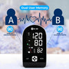 Dr. Aid Upper Arm Blood Pressure Monitor – Large LED Display, 2-User 180-Reading Memory, WHO Color Bar, Irregular Heartbeat & Movement Detection, One-Touch Operation, 22-42 cm Cuff – PG-800B19L