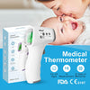 Thermometer for Adults,Kids and Baby,Forehead Thermometer,Medical Touchless Thermometer with LED Display,3 Color Fever Alarm, 2 in 1 Forehead & Object Mode