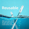 Ear Cleaner Sticky Pick, Reusable Sticky Ear Cleaner Sticks, Adhesive Earwax Removal Tools with Soft Spiral Tip, Washable Ear Cleaning Swabs with Dust Cover Case, Gentle Ear Wax Remover (1BOX-24PCS)