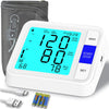 Upper Arm Blood Pressure Monitor with Wide Range Cuff 8.7"-16.5", 4" Large Backlit Display Automatic BP Machine, Dual-User 2×90 Memory Accurate Tensiometro Digital for Home Use with Storage Bag