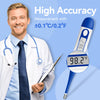 Berrcom Digital Thermometer for Adults and Kids, Medical Thermometer for Fever 10 Second Reading Armpit Thermometers with Fever Alarm