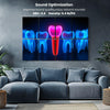 6 Pack Art Acoustic Panels Dental Health Dentist equipment clinic desk Decorative Sound Absorbing Wall Panels 72"x48" Noise Canceling Soundproof Padding Hospital Decor Clinic