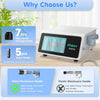 2026 MODOY Advanced Shockwave Therapy Machine, Radial Shockwave FSA or HSA Eligible, Non-Invasive Extracorporeal ESWT Shock Wave Therapy Device, Safe Use, Ideal for Home & Clinical Use(ESWT03_White)