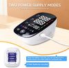 Upper Arm Blood Pressure Monitor for Home Use, Adjustable Large Cuff (Cuff 9" to 17") & LED Backlit Display, Voice Announcement Function, BP Machine Detects Irregular Heartbeat