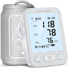 RunStar Upper Arm Blood Pressure Monitor with Wide Range Cuff (8.6'' - 16.5'') for Home Use FSA&HSA Eligible, Automatic Digital BP Machine with Storage Bag, 2x99 Reading Memory, Grey