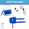 Polar Active Ice 3.0 | 9 QT Cold Therapy Ice Machine | Programmable Timer | Knee & Joint Pad | Cryotherapy Pain Relief System | Ace Bandage Style Compression