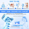 Nasal Irrigation System, Electric Sinus Rinse Machine with 30 Salt Packets, Dual Water Tank Self-Cleaning and Automatic Waste Collection, Nasal Washer for Congestion & Sinus Care (Large)