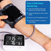 Blood Pressure Monitor Upper Arm with Bluetooth - Digital BP Machine for Home Use - Automatic Cuff 8.7-16.5 in - Large LCD Display with Voice Guidance - 120 Memory B21HT